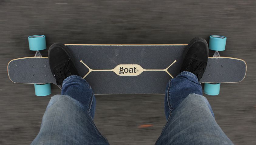 Longboard, Longboarder, Goat, Balance